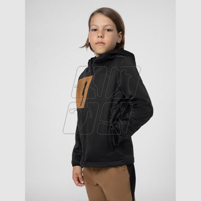 2. Softshell jacket 4F Jr. 4FJSS23TSOFM041 20S