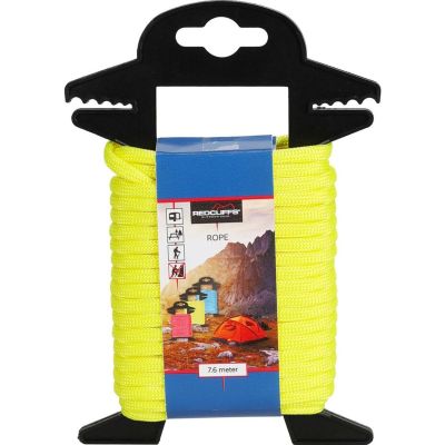 2. TOURIST ROPE 7.6M DIAMETER 3.2MM YELLOW