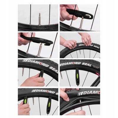 3. Rockbros QTB004 tire lever set - black (2 pcs in set)