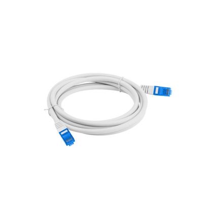 2. LANBERG PATCHCORD S/FTP CAT.6A 3M GRAY LSZH CCA (FLUKE PASSED) PCF6A-10CC-0300-S
