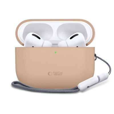 2. Tech-Protect Silicone Case for AirPods Pro 3 - Beige