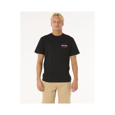 RIP CURL Surf Revival Ding Repair Tee Black