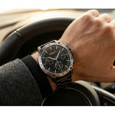 16. Smartwatch Gravity Black Strap + Bracelet GT46-1