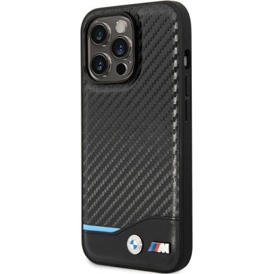 2. BMW Leather Carbon Case for iPhone 13 Pro / 13 - Black BMW Leather Carbon Case for iPhone 13 Pro / 13 - Black