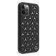 4. Mercedes Silver Stars Pattern Case for iPhone 12 Pro Max - Black