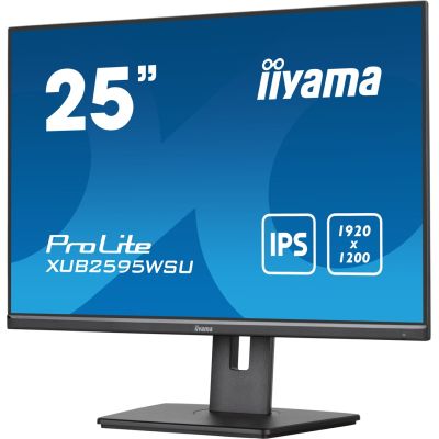 5. iiyama ProLite XUB2595WSU-B5 computer monitor 63.5 cm (25") 1920 x 1200 px WUXGA LED Black