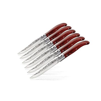 4. Set of 6 steak knives GEFU RANCHO G-13951