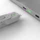 4. Lindy 40451 Port Blocker Port Blocker + USB Type-A Dongle Green Acrylonitrile Butadiene Styrene (ABS) 5 pcs.