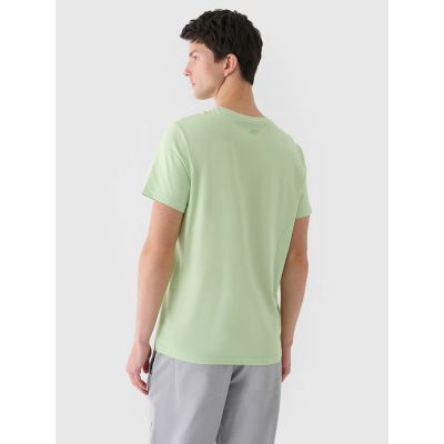 5. Men's regular printed T-shirt 4F 4FRAW24TTSHM2301-41S