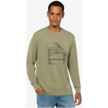 Men’s SUPER.NATURAL 7 Peaks Crew sweatshirt, green