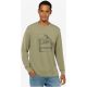 Men’s SUPER.NATURAL 7 Peaks Crew sweatshirt, green