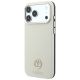 2. Guess Grained Round Strass Logo MagSafe Case for iPhone 18 Pro Max / 17 Pro Max - Beige