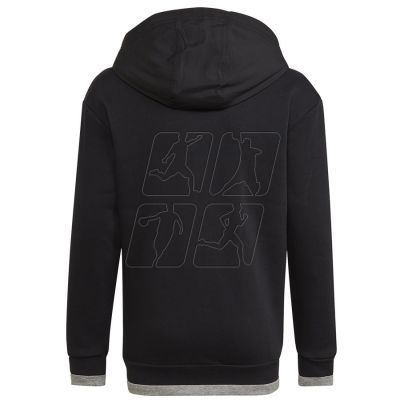 2. Sweatshirt adidas Fleece Full-Zip Hoody Jr. HN6182