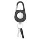 3. Tech-Protect Slidelock Carabiner Keychain Case for Apple AirTag 1/2 - Black