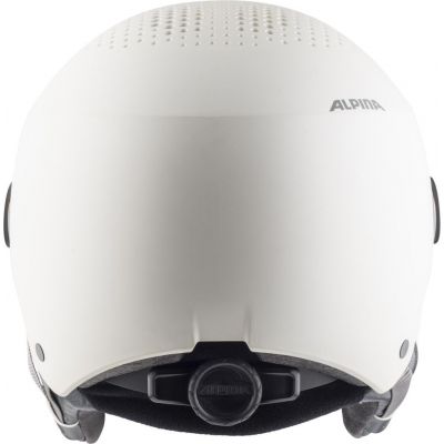 4. ALPINA ARBER VISOR Q-LITE WHITE ski helmet 54-58