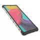 9. Honeycomb case armored cover with a gel frame for Samsung Galaxy M53 5G transparent