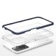 5. Clear 3in1 Case for Xiaomi Redmi 10 Frame Gel Cover Blue