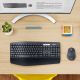 6. Logitech MK850 Performance Keyboard Mouse Included Universal RF Wireless + Bluetooth QWERTZ German Black
