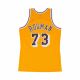 7. Mitchell & Ness Los Angeles Lakers NBA Swingman Jersey Lakers 1998 Dennis Rodman M SMJYCP20064-LALGOLD98DRD