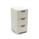 CURVER 206314 bookcase (cream color)