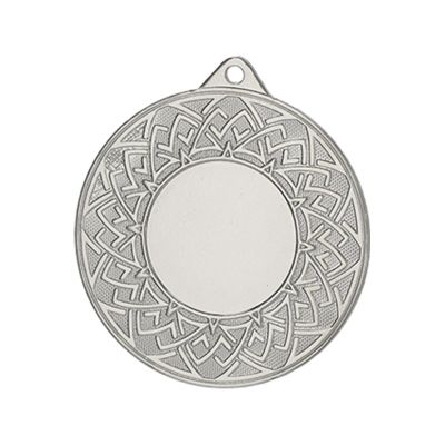 Silver general medal with space for a 25 mm emblem - steel