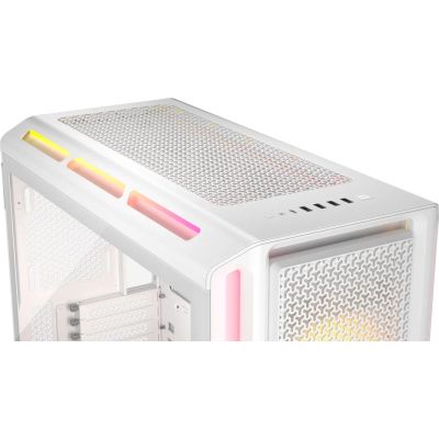 2. Corsair iCUE LINK 5000T LX RGB Midi Tower White