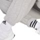 4. Women's adidas Essentials Linear French Terry Cuffed Trousers Light Grey JC5953