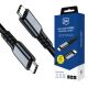 3mk Hyper Cable N-SERIES USB-C / USB-C Thunderbolt 4 2m 48V / 5A 40Gb/s 240W 8K60Hz - black