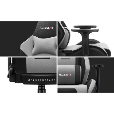 4. Huzaro Force 7.6 Gray Gaming Chair