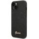 2. Guess Glitter Script Case for iPhone 14 Plus - Black