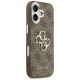 4. Guess 4G Big 4G Classic Logo case for iPhone 17 - brown and silver
