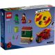 2. LEGO Super Heroes 76287 Iron Man with Motorcycle and Hulk