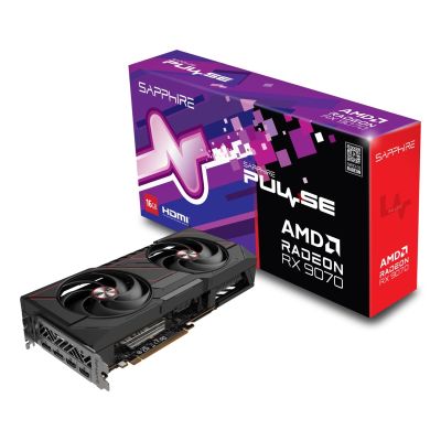 7. graphics card SAPPHIRE PULSE RX 9070 GAMING 16GB