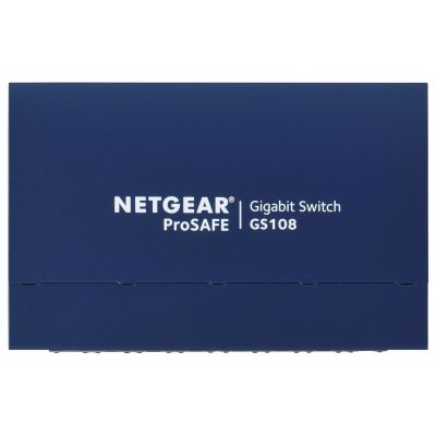 4. Netgear GS108GE 8p Unmanaged Gigabit Switch