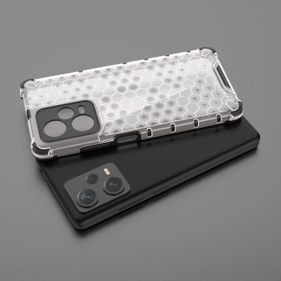 10. Honeycomb case for Xiaomi Redmi Note 12 Pro+ armored hybrid cover black