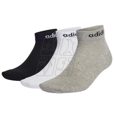 2. Adidas Think Linear Ankle IC1306 socks