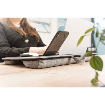 4. Notebook stand with mouse pad