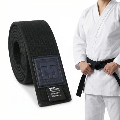 Taekwondo Fighter Black Belt 4.5cm | MOOTO