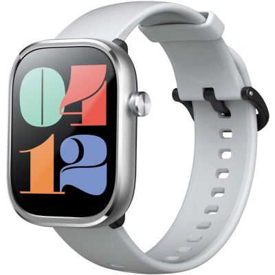5. Mibro C4 silver smartwatch