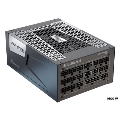 7. Seasonic ATX3-PRIME-PX-1600 Power Supply Module 1600 W 20+4 pin ATX ATX Black