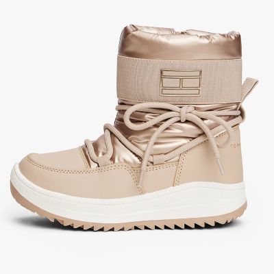 7. Tommy Hilfiger Women's Snow Boots T3A5-34052-1474591 Bronze