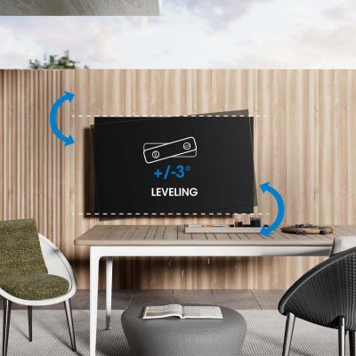 5. Manhattan Outdoor TV Wall Mount Full Motion 37-86" 50kg