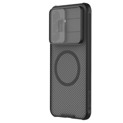 2. Nillkin CamShield Pro Magnetic Case for Samsung Galaxy A57 5G - Translucent Black