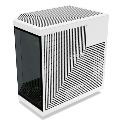 5. HYTE Y70 Midi Tower Black, White