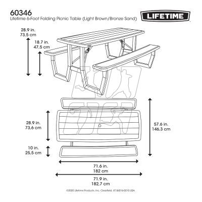 19. Lifetime 60346 garden set