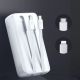 9. Mini power bank with built-in cables Joyroom JR-PBC06 30W 10000mAh - white