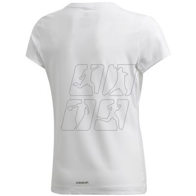 2. T-shirt adidas G ar Gfx Tee Jr GE0500