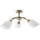 Classic chandelier Activejet NIKITA triple ceiling hanging lamp Patina 3xE27 for the living room