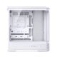 8. Jonsbo D400 PC Case, Midi Tower, ATX, Tempered Glass - White