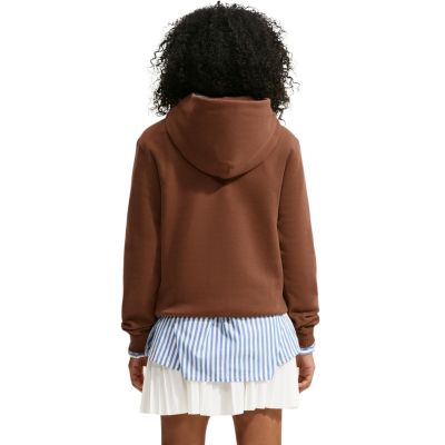 2. Nike Studio Fleece Medium Weight Women's Sweatshirt Light Brown IM8100 259